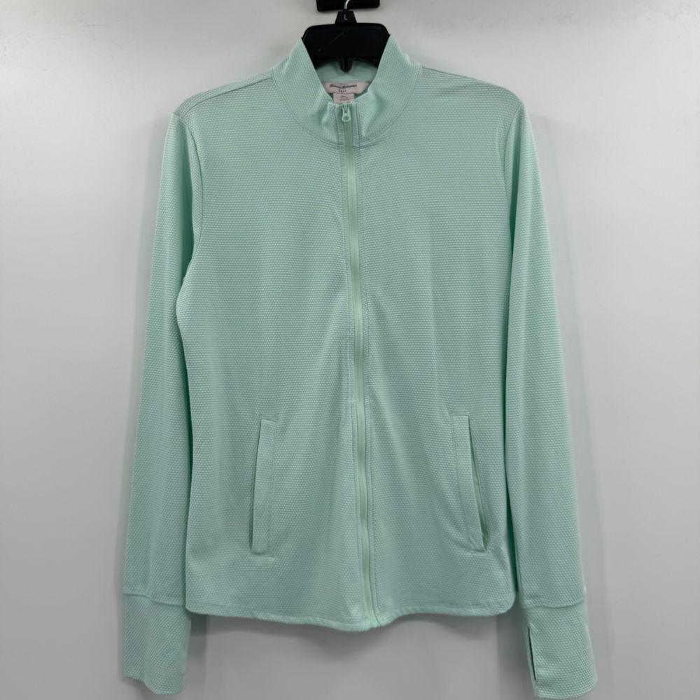 Tommy Bahama Full Zip Long Sleeve Golf Jacket Size Large